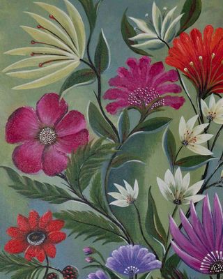 A Green Field of Flower